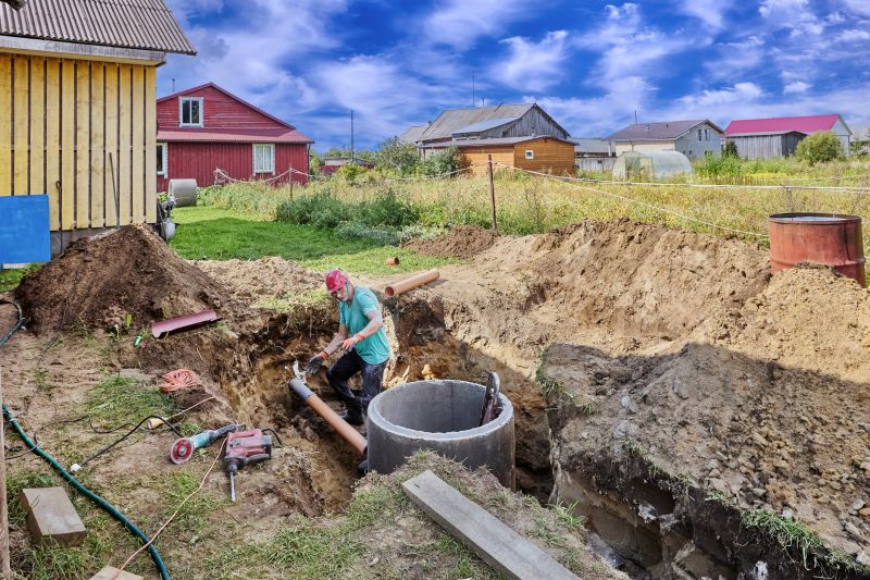 Aerobic Sewage Installation in San Antonio, TX